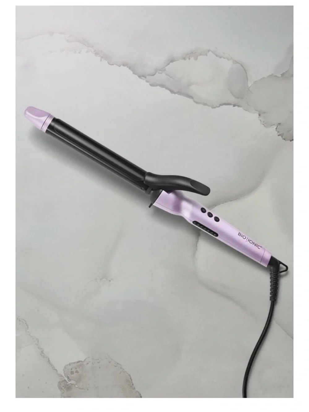 Bioionic LE 1 Inch Long Barrel Soft Amethyst brand new in box